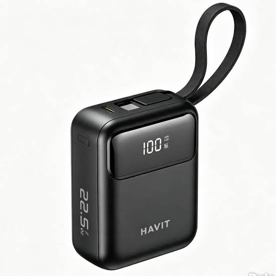 باور بانك هافيت PB5266 بسعة 10000 مللي أمبير